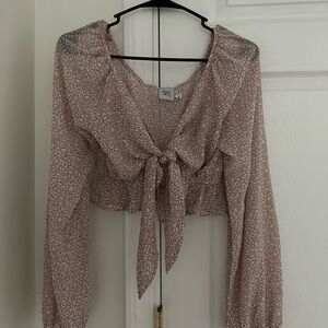floral  blouse